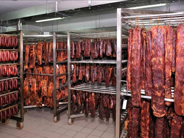 小型臘腸烘干機 臘肉烘干房 肉制品風干設備生產廠家 大型香腸烘干機